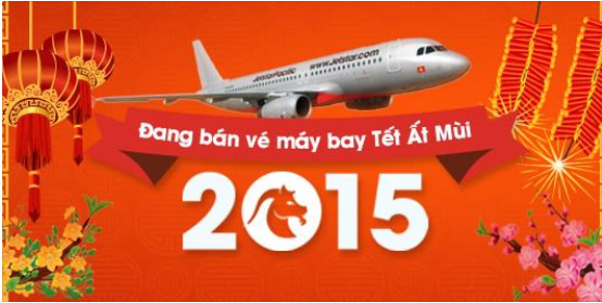 Đặt mua vé máy bay Tết 2015 tại TP Vinh Nghệ An